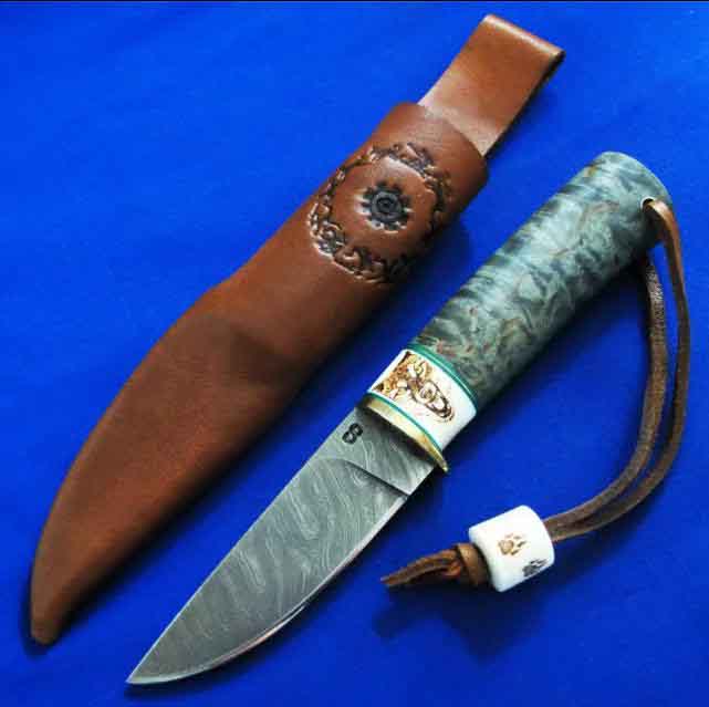 Olamic Cutlery 大马士革传统猎刀