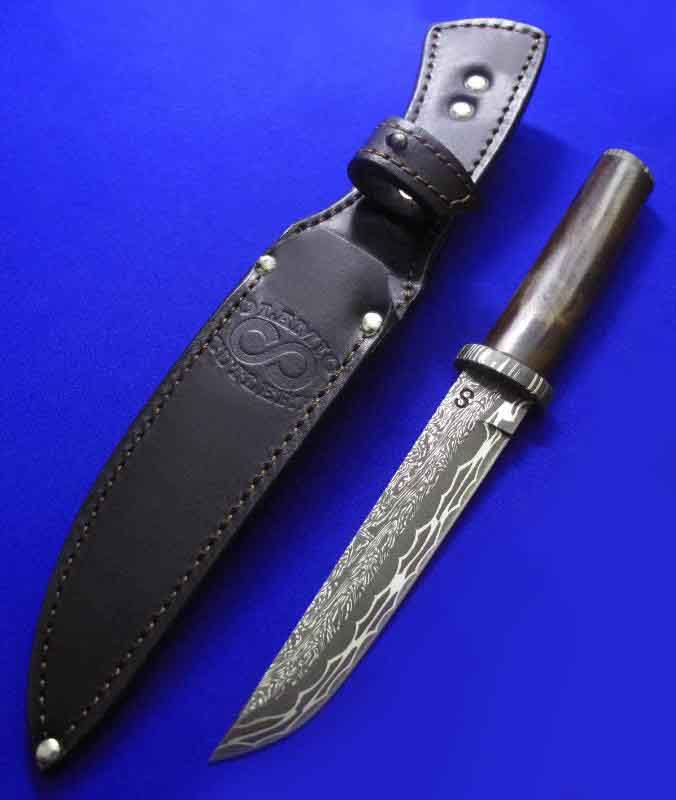 （现货）Olamic Cutlery 沙皇系列（顶级系列）大马士革 日式手工中刀