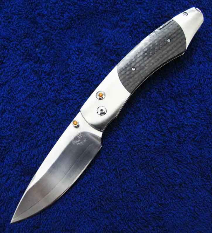 威廉亨利 ZDP-189夹钢 限量版（全球100只）绅士折刀