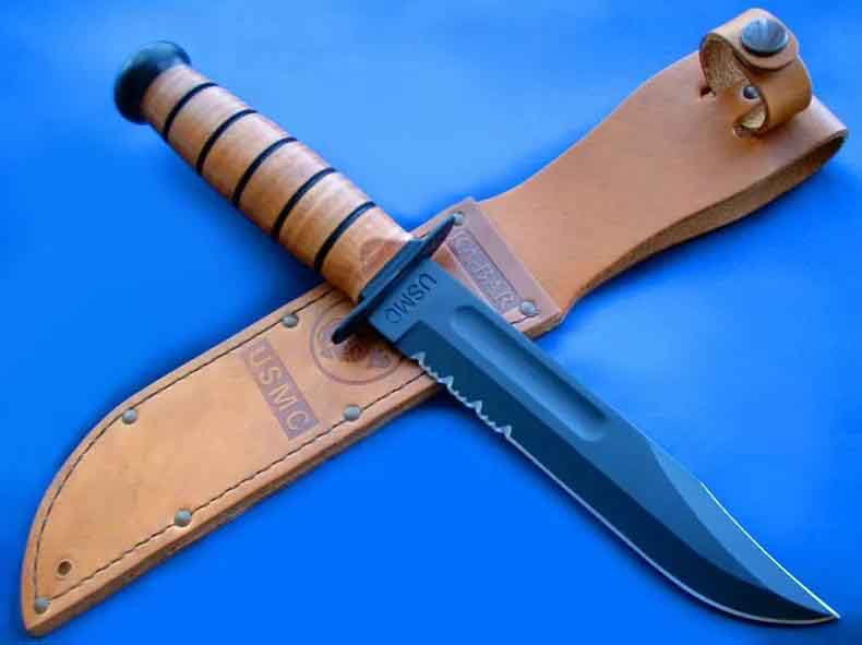 Ka-Bar 卡巴1218，老版（双刃），已绝版