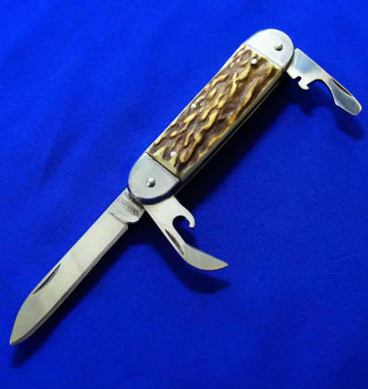 Mikov 鹿角口袋刀