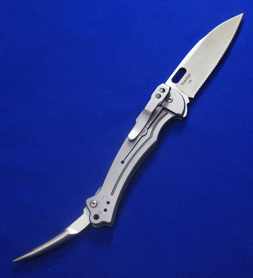 （现货）A.G.RUSSELL专业折叠水手刀，Prototype限量原型版